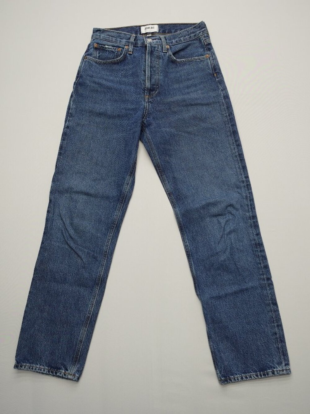 AGOLDE 90s Jeans‎ Size 24 Blue Dark Wash